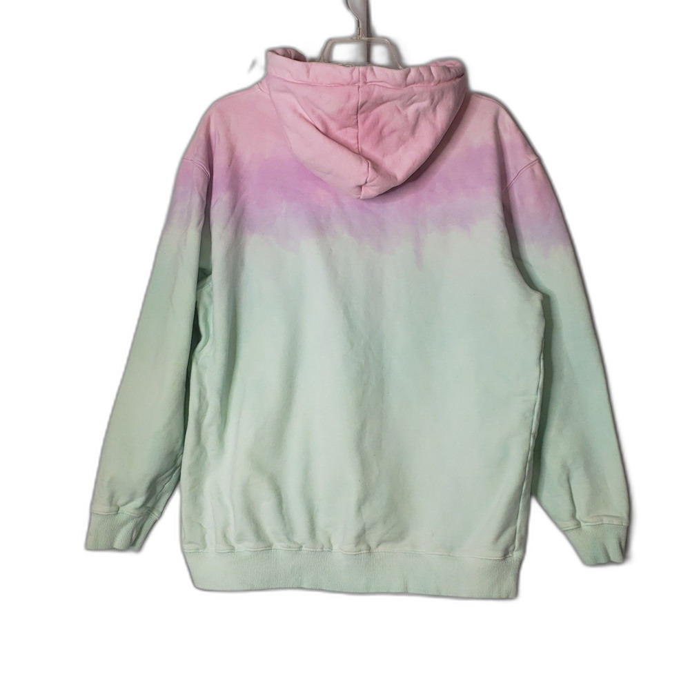 JEFFREE STAR Hoodie Hooded Tie Dye Sweatshirt Pink Blue Womens Plus Size 3X - Picture 2 of 5